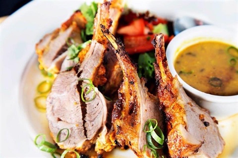 One of the lamb dishes available from the Hub Tandoor, Aberfoyle Park.